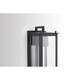 preview thumbnail 3 of 2, Hunt 1-light Black Outdoor LED Wall Lantern
