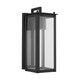 preview thumbnail 2 of 2, Hunt 1-light Black Outdoor LED Wall Lantern