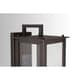 preview thumbnail 3 of 2, Hunt 4-light Oiled Bronze Outdoor Wall Lantern