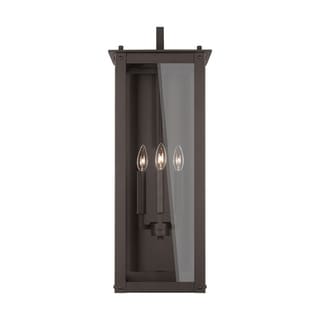 Hunt 4-light Oiled Bronze Outdoor Wall Lantern