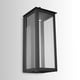 preview thumbnail 4 of 2, Hunt 1-light Black Outdoor LED Wall Lantern