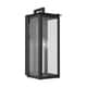 preview thumbnail 2 of 2, Hunt 1-light Black Outdoor Wall Lantern
