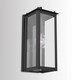 preview thumbnail 4 of 2, Hunt 1-light Black Outdoor Wall Lantern