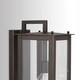 preview thumbnail 3 of 2, Hunt 1-light Oiled Bronze Outdoor Wall Lantern