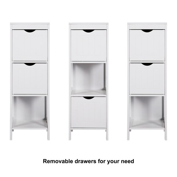 Bathroom Cabinet Shelf Cupboard Bedroom Storage Unit Free Standing Bathroom Cabinet Shelf Cupboard Bedroom