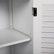 Kinbor Bathroom Floor Cabinet Free Standing Storage Organizer with Double Door and Adjustable Shelf - Thumbnail 9