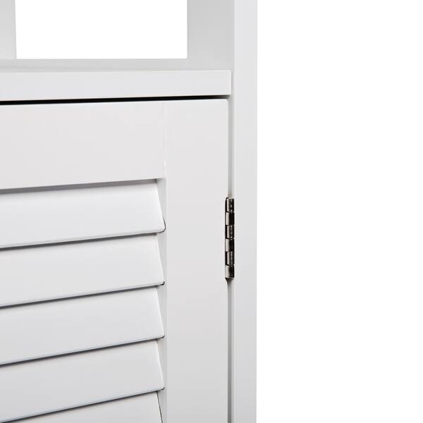Shop Kinbor Bathroom Floor Cabinet Free Standing Storage Organizer
