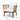 Ridgeview Outdoor 4 Seater Acacia Wood Club Chairs and Fire Pit Set by Christopher Knight Home