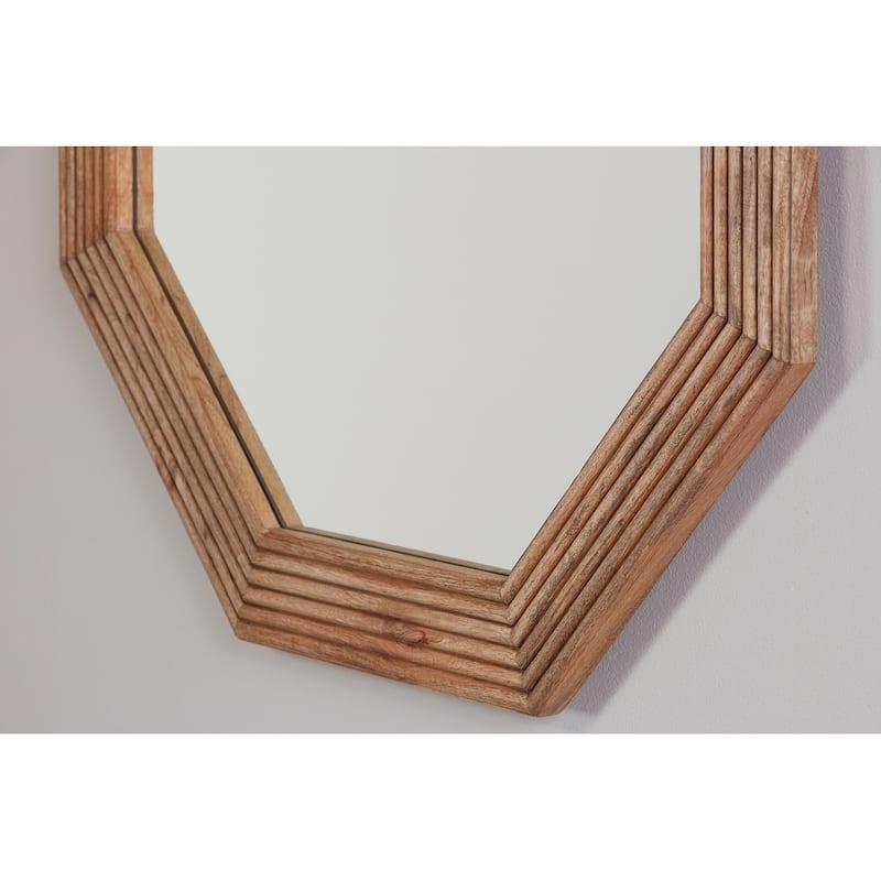 Desert Wood Framed Mirror