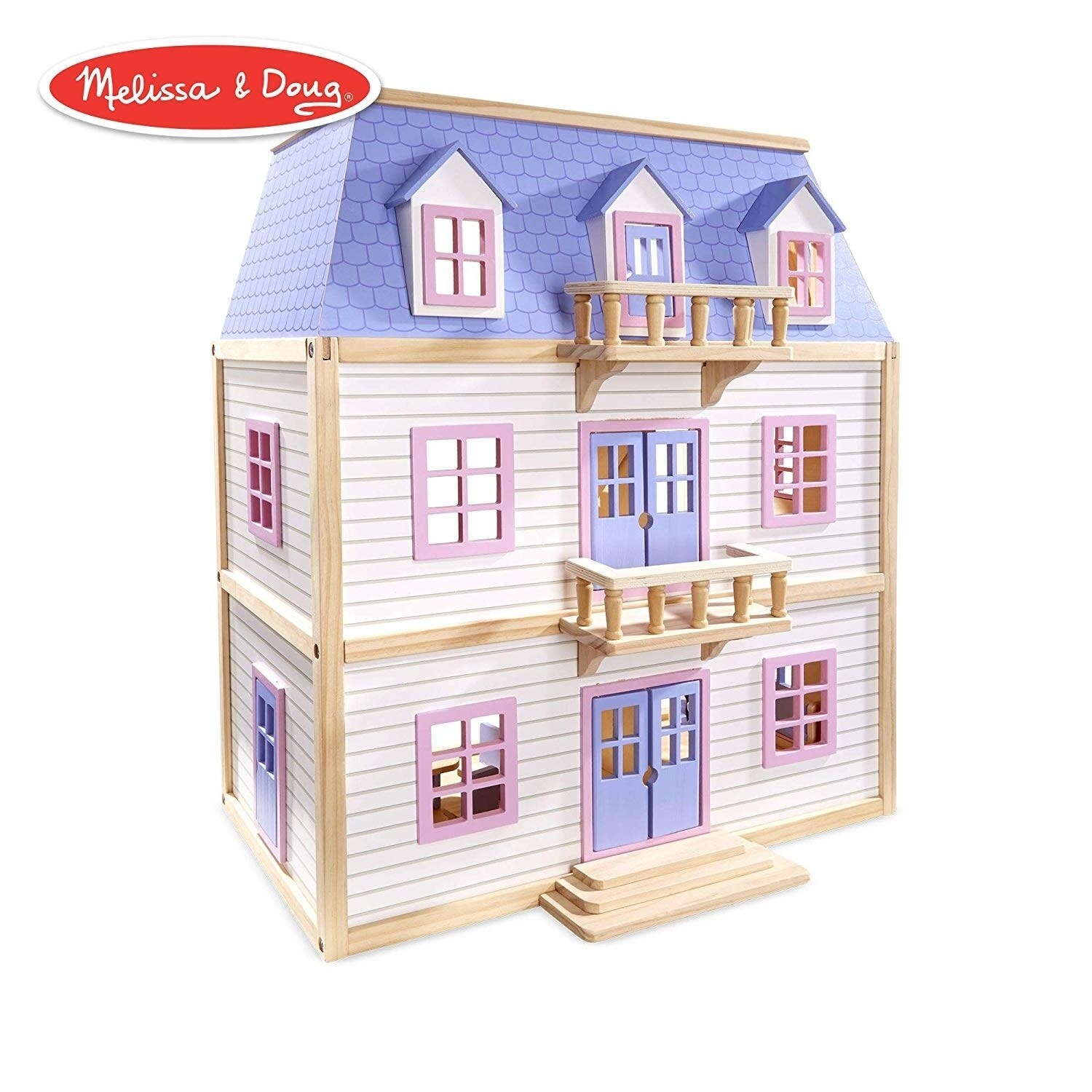 melissa & doug wooden dollhouses