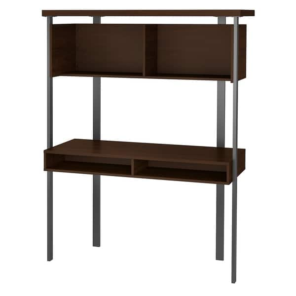 Shop Bush Furniture Architect Small Computer Desk With Hutch On