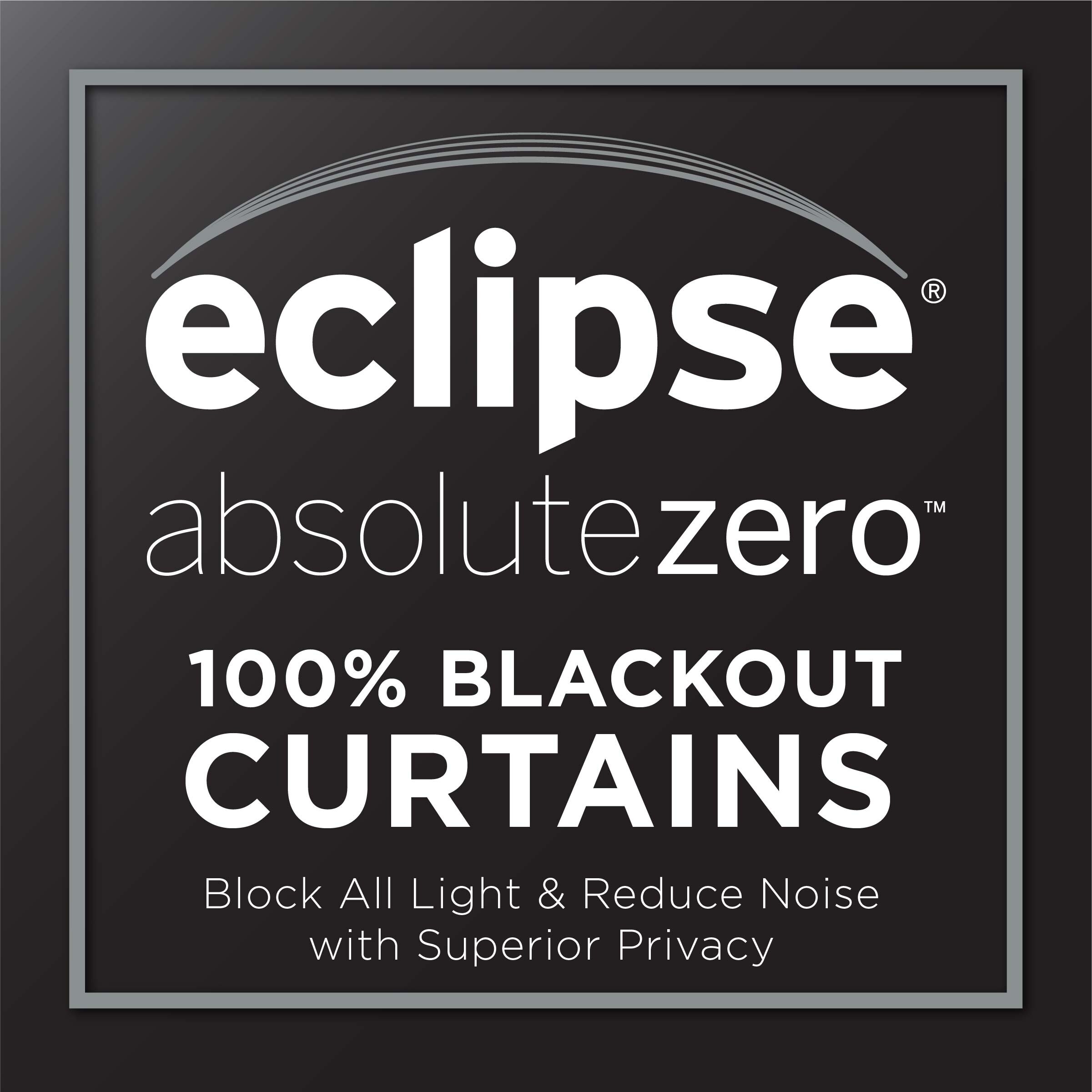 Shop Eclipse Gabriella Absolute Zero 100 Blackout Window Panel