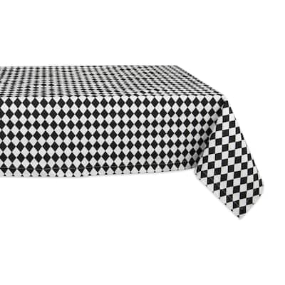 DII Lemon Bliss Print Tablecloth 70 Round