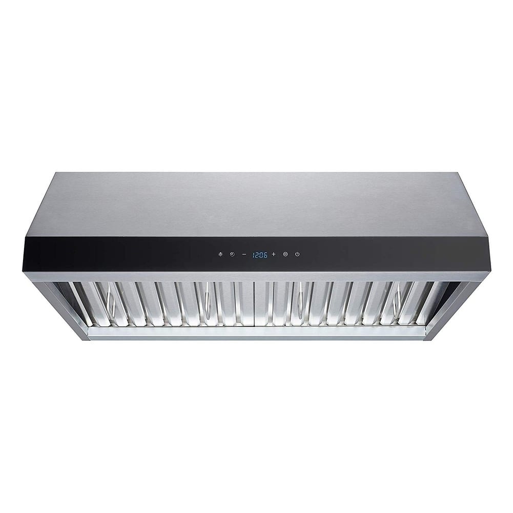 Winflo 30" 466 CFM Convertible Stainless Steel Under Range Hood