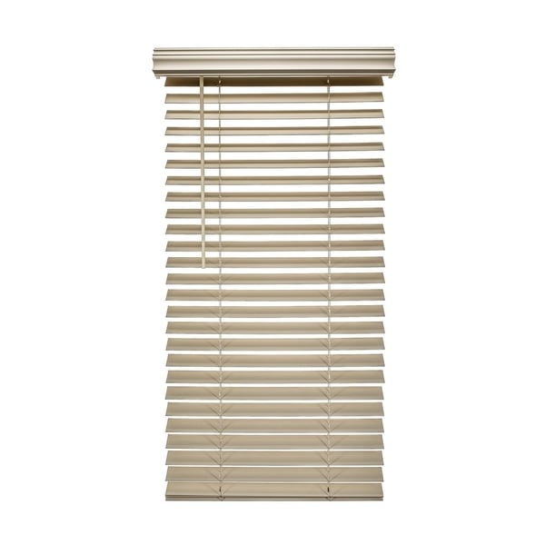 Porch & Den Jex Embossed Fauxwood Cordless 2-inch Blinds - Bed Bath ...