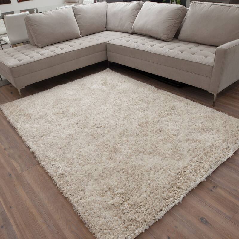Handmade Tangier Cream, Grey Rug - ECARPETGALLERY - 7'10 x 10'2 - 7'10 x 10'2