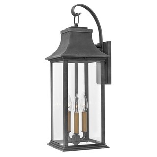 Hinkley Adair 2-Light in Aged Zinc