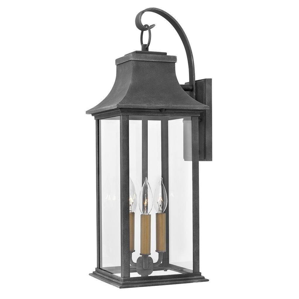 Hinkley Adair 2-Light in Aged Zinc