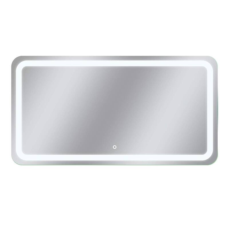 Dyconn Faucet Egret Wall-mounted LED Backlit Tri-Color Mirror - Clear