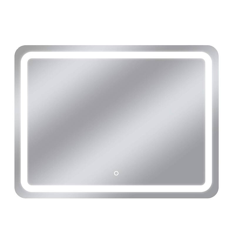 Dyconn Faucet Egret Wall-mounted LED Backlit Tri-Color Mirror - Clear