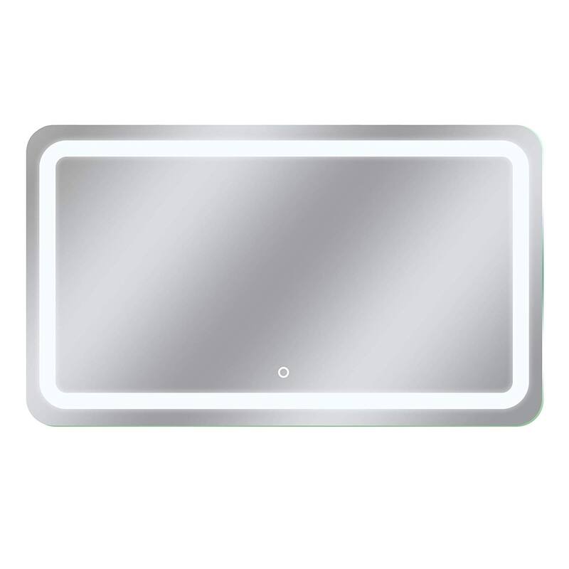 Dyconn Faucet Egret Wall-mounted LED Backlit Tri-Color Mirror - Clear
