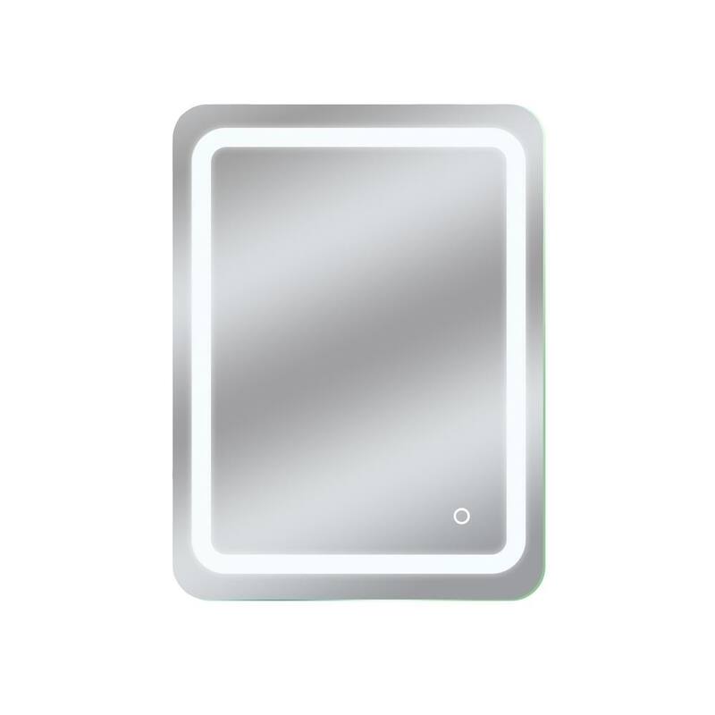 Dyconn Faucet Egret Wall-mounted LED Backlit Tri-Color Mirror - Clear