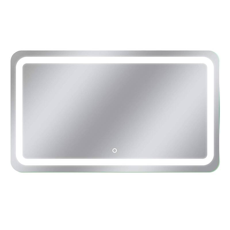 Dyconn Faucet Egret Wall-mounted LED Backlit Tri-Color Mirror - Clear