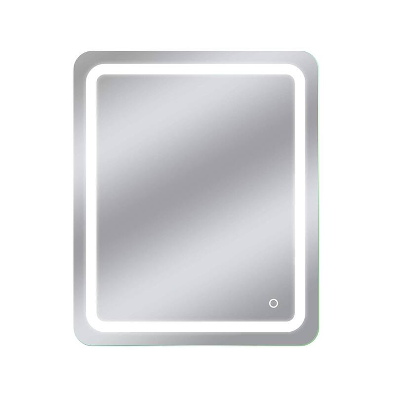 Dyconn Faucet Egret Wall-mounted LED Backlit Tri-Color Mirror - Clear - 30x36