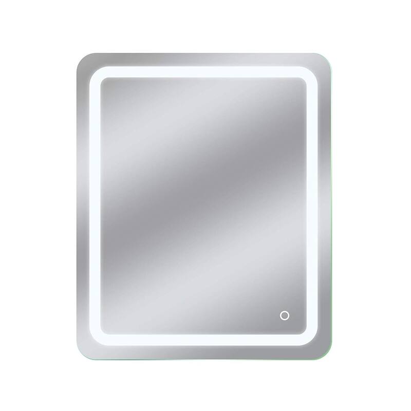 Dyconn Faucet Egret Wall-mounted LED Backlit Tri-Color Mirror - Clear