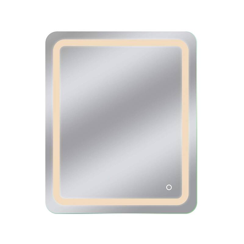 Dyconn Faucet Egret Wall-mounted LED Backlit Tri-Color Mirror - Clear