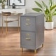 preview thumbnail 23 of 32, Carson Carrington Erfjord 2-drawer File Cabinet Charcoal Grey