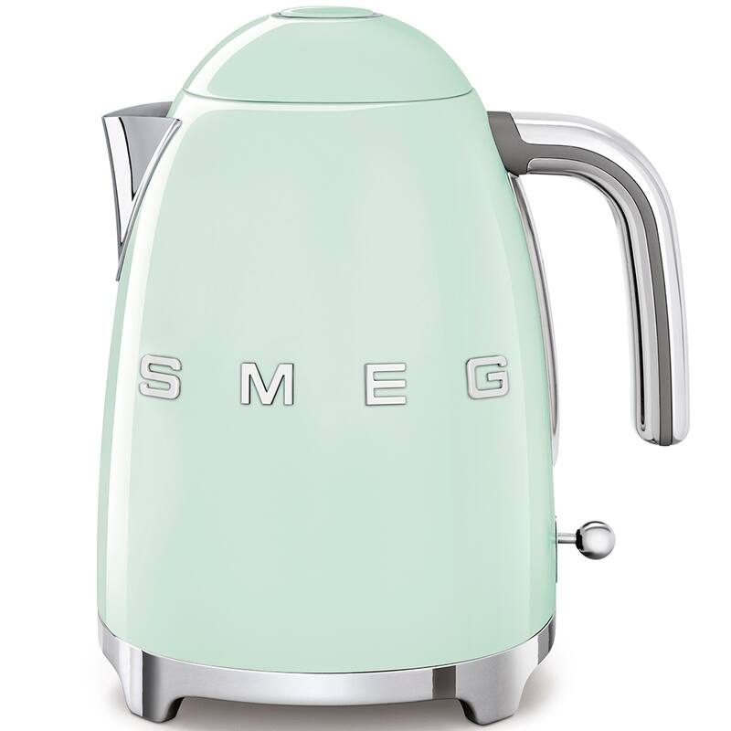 Smeg 50's Retro Style Aesthetic Electric Kettle, Pastel Green