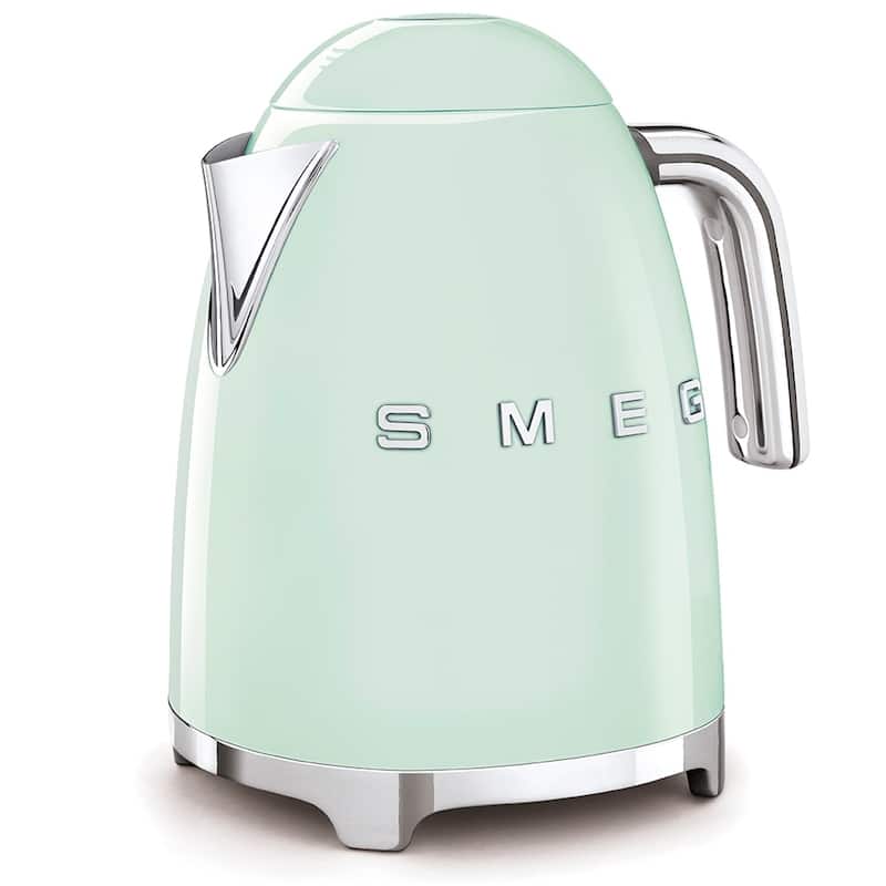 Smeg 50's Retro Style Aesthetic Electric Kettle, Pastel Green