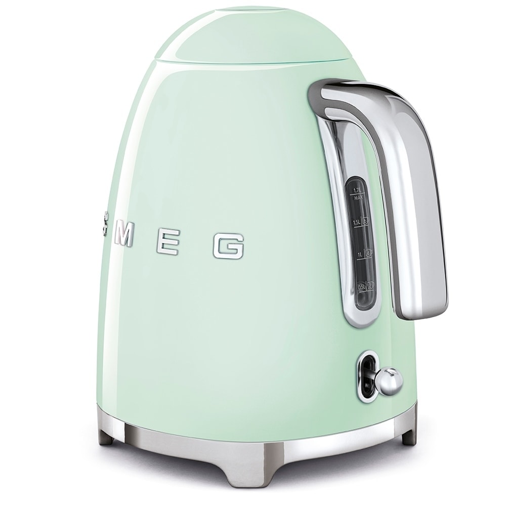 SMEG KLF03PGUS 50's Retro Style Electric Kettle Pastel Green for