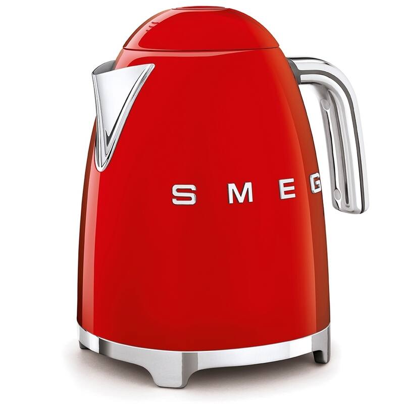 Smeg 50's Retro Style Aesthetic Electric Kettle, Red