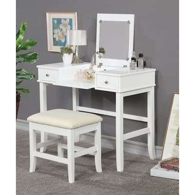 Transitional Vanity Stool Bedroom Furniture Find Great