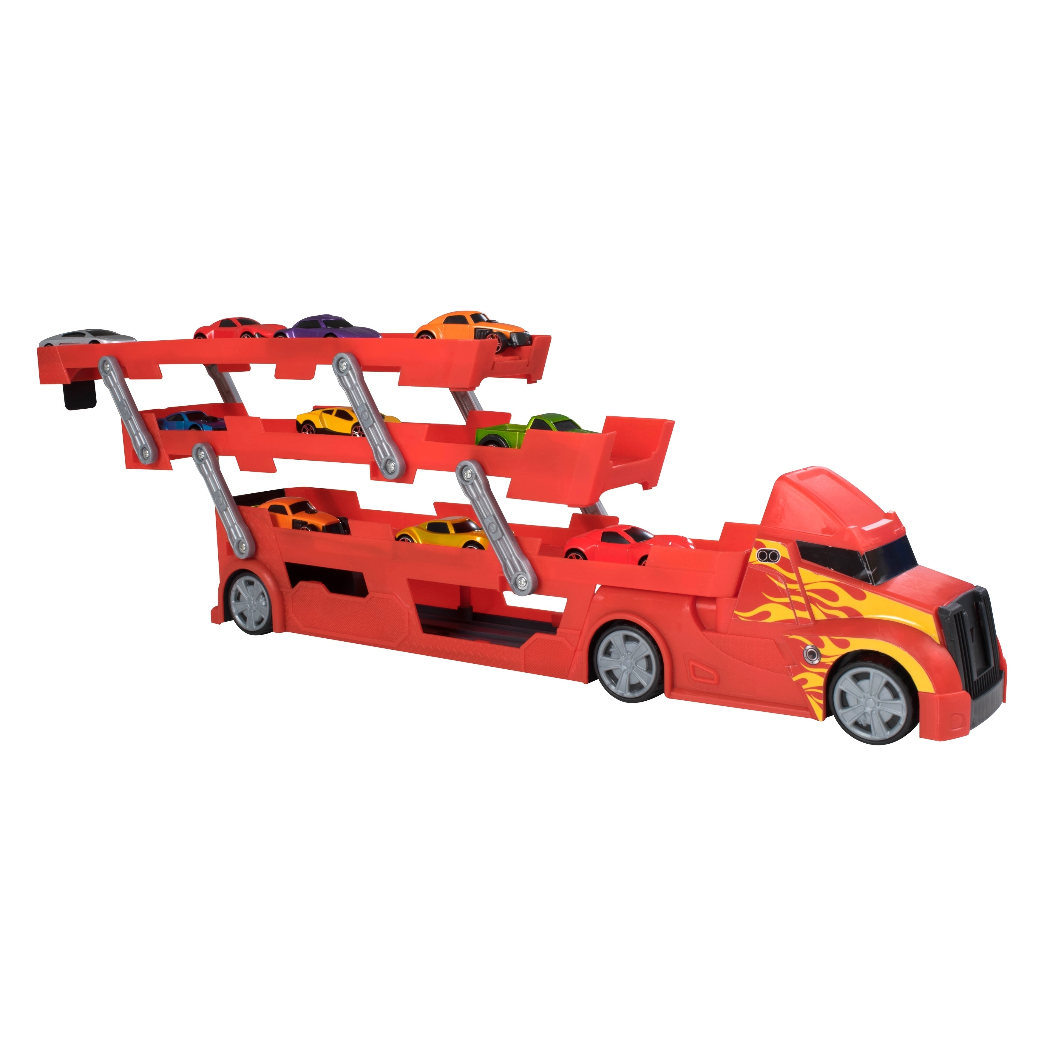 toy car with key launcher