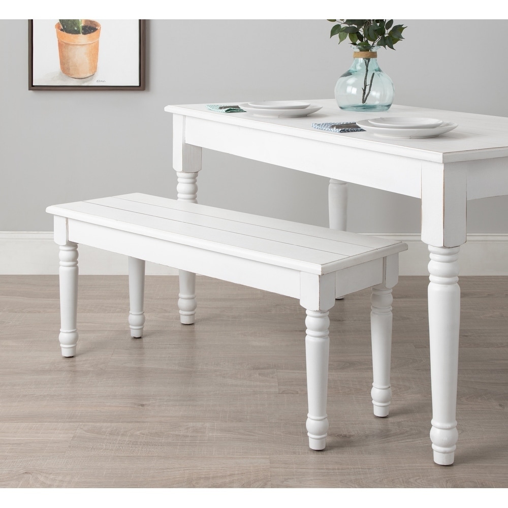 Kate and Laurel Cates Barnwood Bench - 42x14x19