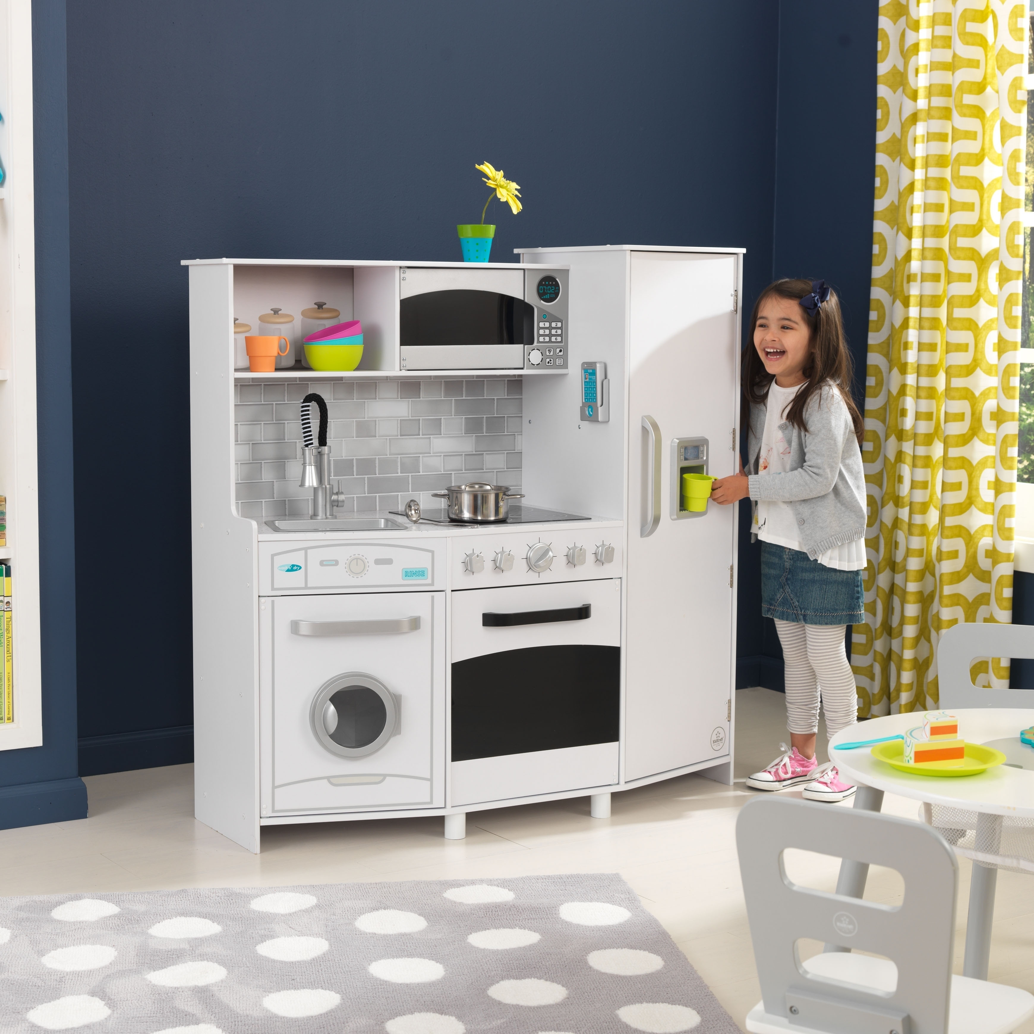 large play kitchen with lights & sounds