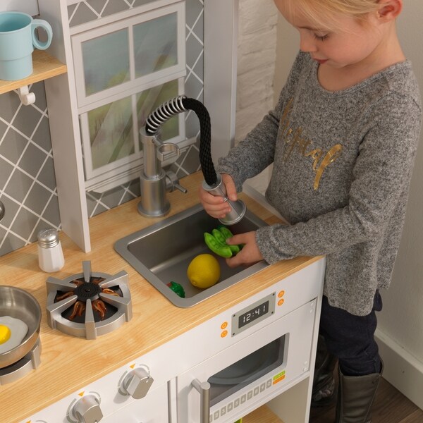 let's cook wooden play kitchen