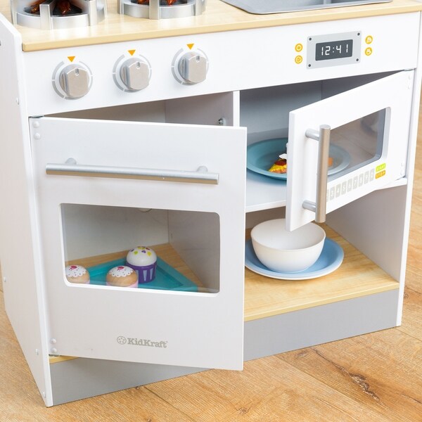 let's cook wooden play kitchen