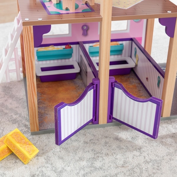 kidkraft deluxe horse stable