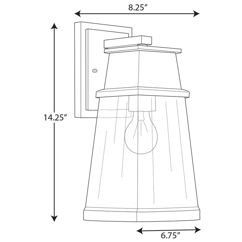 Progress Lighting Greene Ridge Collection One-Light Medium Wall Lantern