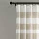 preview thumbnail 14 of 15, Porch & Den Marty Striped Yarn Dyed Cotton Window Curtain Panel Pair