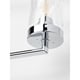 preview thumbnail 4 of 5, Signal Collection 2-Light Polished Chrome Clear Glass Coastal Bath Vanity Light