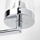 preview thumbnail 6 of 5, Signal Collection 1-Light Polished Chrome Clear Glass Coastal Bath Vanity Light