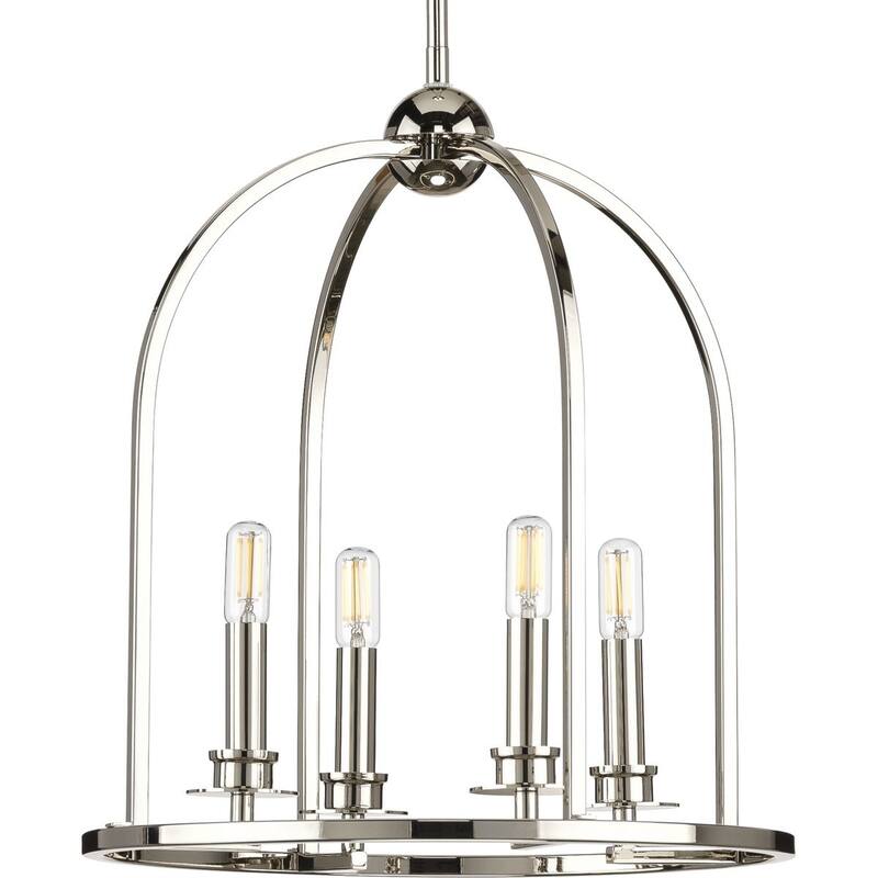 Progress Lighting Seneca Collection Four Light Foyer Pendant