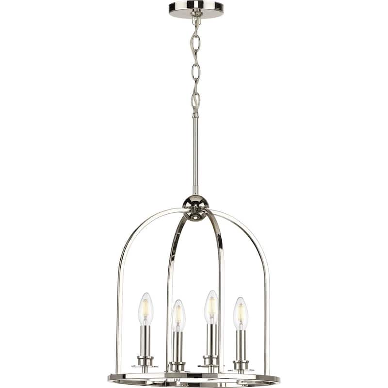 Progress Lighting Seneca Collection Four Light Foyer Pendant