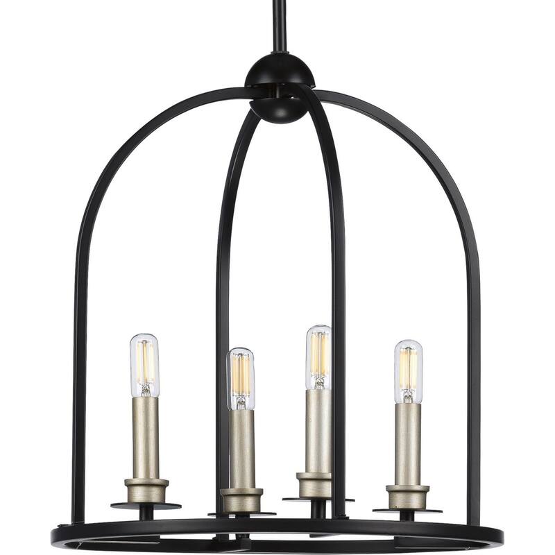 Progress Lighting Seneca Collection Four Light Foyer Pendant