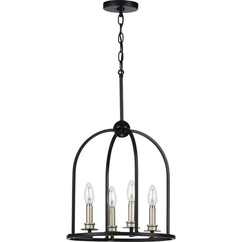 Progress Lighting Seneca Collection Four Light Foyer Pendant